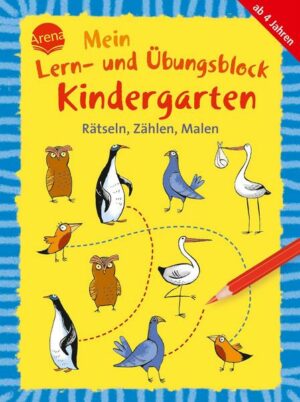 Mein Lern- und Übungsblock Kindergarten. Rätseln