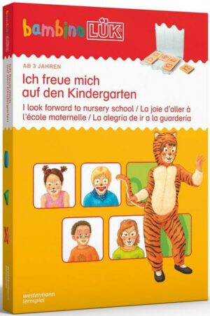 LÜK bambino Set 'Ich freu mich auf den Kindergarten'. Westermann Lernspiel