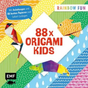 88 x Origami Kids – Rainbow Fun