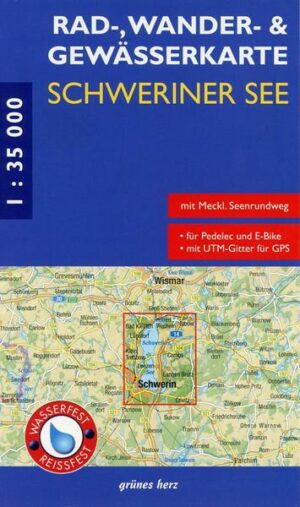 Schweriner See 1 : 35 000 Rad-