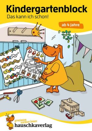 Kindergartenblock - Das kann ich schon! ab 4 Jahre