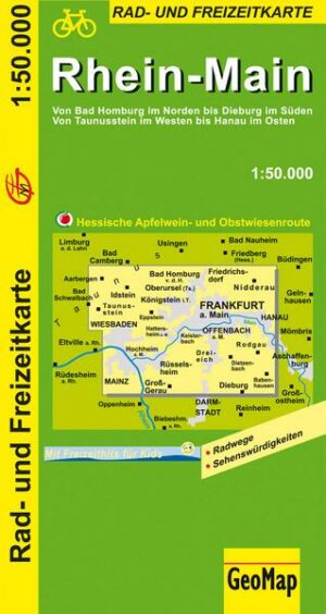 Rhein-Main 1 : 50 000 Radkte