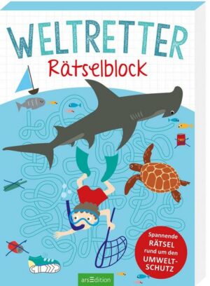 Weltretter-Rätselblock