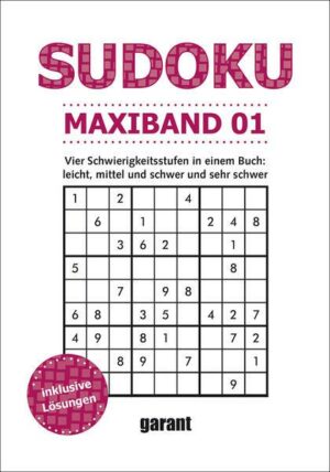 Sudoku Maxi Band 1