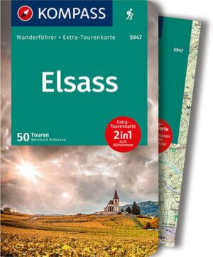 KOMPASS Wanderführer 5947 Elsass