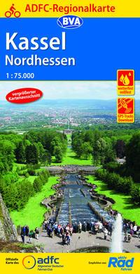 ADFC-Regionalkarte Kassel Nordhessen 1:75.000