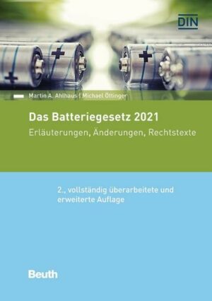Das Batteriegesetz 2021