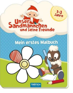 Mein erstes Malbuch 'Unser Sandmännchen und seine Freunde'