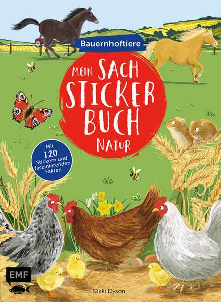 Mein Sach-Stickerbuch Natur – Bauernhoftiere