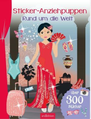 Sticker-Anziehpuppen – Rund um die Welt