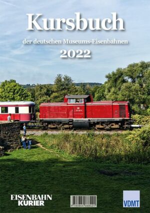 Kursbuch der deutschen Museums-Eisenbahnen 2022