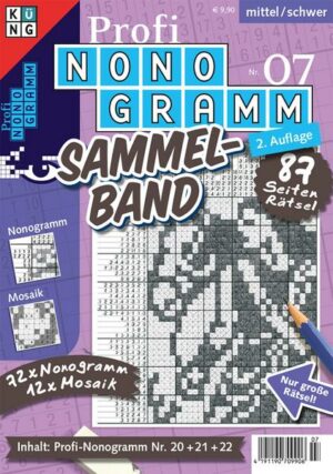 Profi-Nonogramm 3er-Band Nr. 7