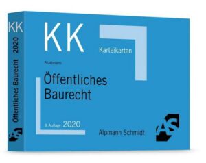 Karteikarten Öffentliches Baurecht