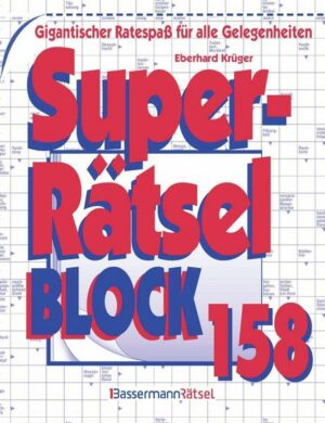Superrätselblock 158