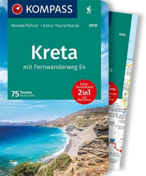 KOMPASS Wanderführer 5970 Kreta mit Weitwanderweg E4