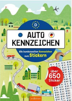 Autokennzeichen – Alle bundesweiten Kennzeichen zum Stickern