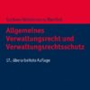 Allgemeines Verwaltungsrecht und Verwaltungsrechtsschutz