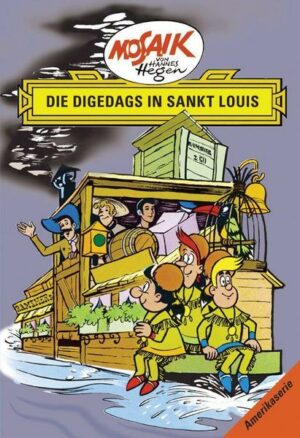 Mosaik von Hannes Hegen: Die Digedags in Sankt Louis