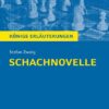 Schachnovelle von Stefan Zweig.