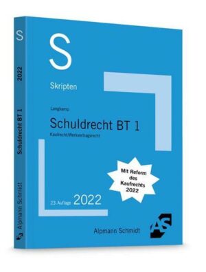 Skript Schuldrecht BT 1