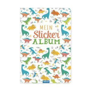 Trötsch Mein Stickeralbum Dino Stickerbuch