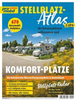 Pro mobil Stellplatz Atlas Extra