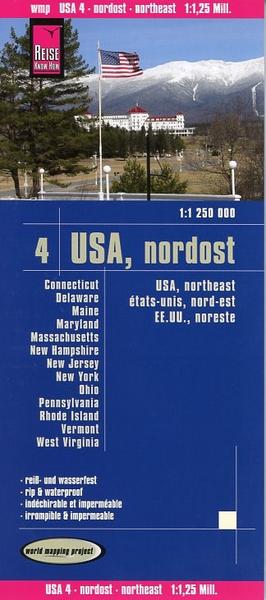 World Mapping Project USA 04. Nordost 1 : 1 250 000
