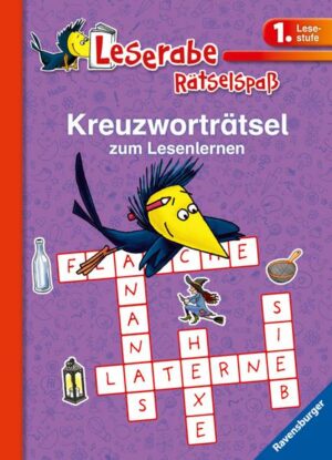 Leserabe: Kreuzworträtsel zum Lesenlernen (1. Lesestufe)