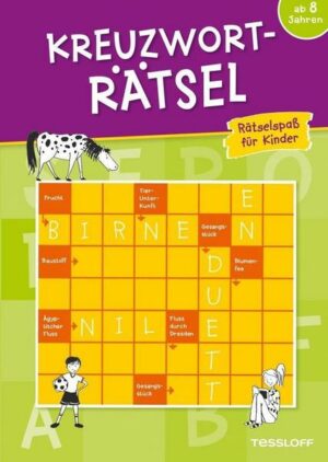 Kreuzworträtsel ab 8 Jahren (Grün)