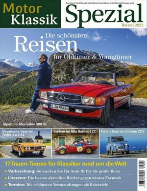 Motor Klassik Spezial - Die schönsten Oldtimer-Reisen