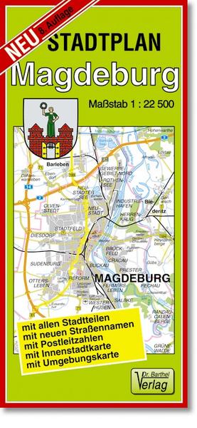 Stadtplan Magdeburg 1 : 22 500