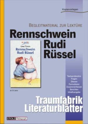 Rennschwein Rudi Rüssel - Literaturblätter