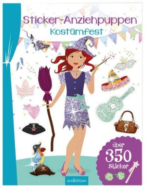Sticker-Anziehpuppen – Kostümfest