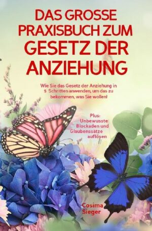 DAS GROSSE PRAXISBUCH ZUM GESETZ DER ANZIEHUNG! Wie Sie das Gesetz der Anziehung in 5 Schritten anwenden
