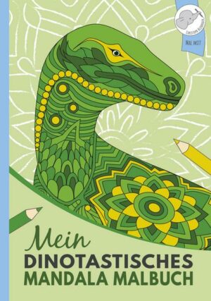 Mein dinotastisches Mandala Malbuch