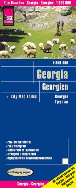 Reise Know-How Landkarte Georgien / Georgia (1:350.000)