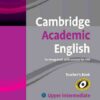 Cambridge Academic English B2 Upper Intermediate Teacher's Book