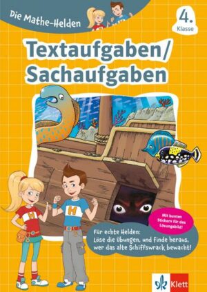 Klett Die Mathe-Helden Textaufgaben / Sachaufgaben 4. Klasse