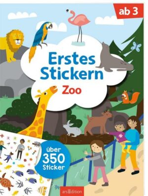 Erstes Stickern – Zoo