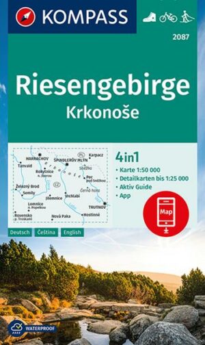 KOMPASS Wanderkarte 2087 Riesengebirge