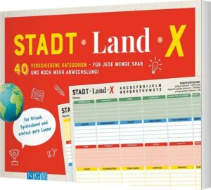 Stadt - Land - X. Spielblock Stadt-Land-Fluss