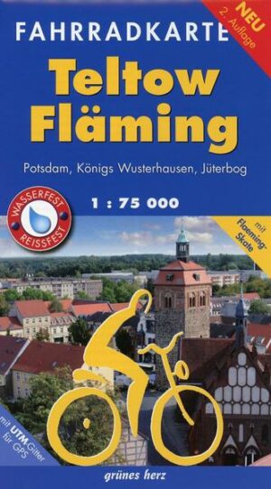 Teltow-Fläming Fahrradkarte 1 : 75 000