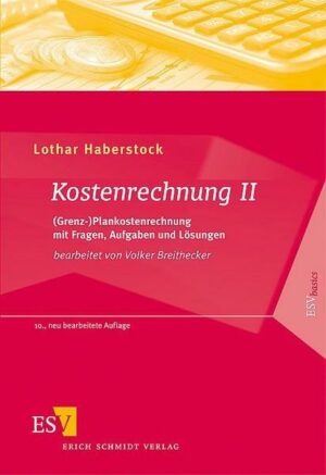 Kostenrechnung / Kostenrechnung II