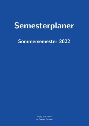 Pro-Semesterplaner (M