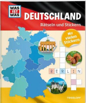 WAS IST WAS Rätseln und Stickern: Deutschland