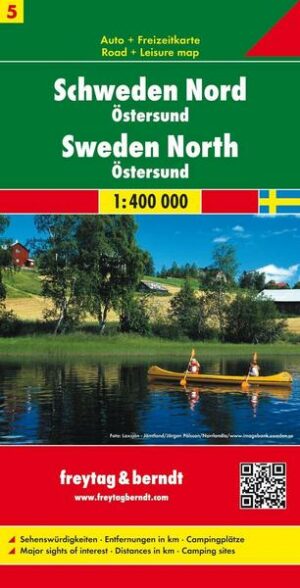 FuB Schweden 05 Nord Östersund 1 : 400 000 / Autokarte