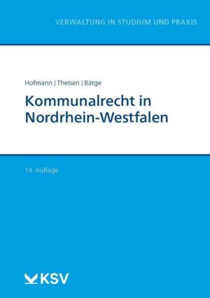 Kommunalrecht in Nordrhein-Westfalen