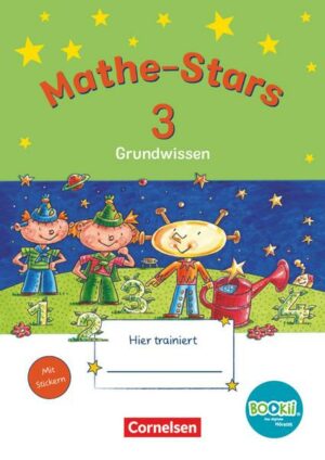 Mathe-Stars - Grundwissen - BOOKii-Ausgabe - 3. Schuljahr