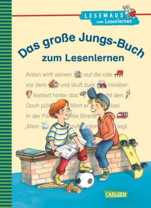 LESEMAUS zum Lesenlernen Sammelbände: Das große Jungs-Buch zum Lesenlernen