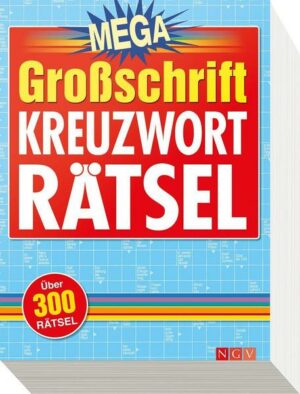 Mega Großschrift Kreuzworträtsel